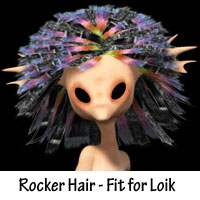 Rocker Hair - Fit for Loik